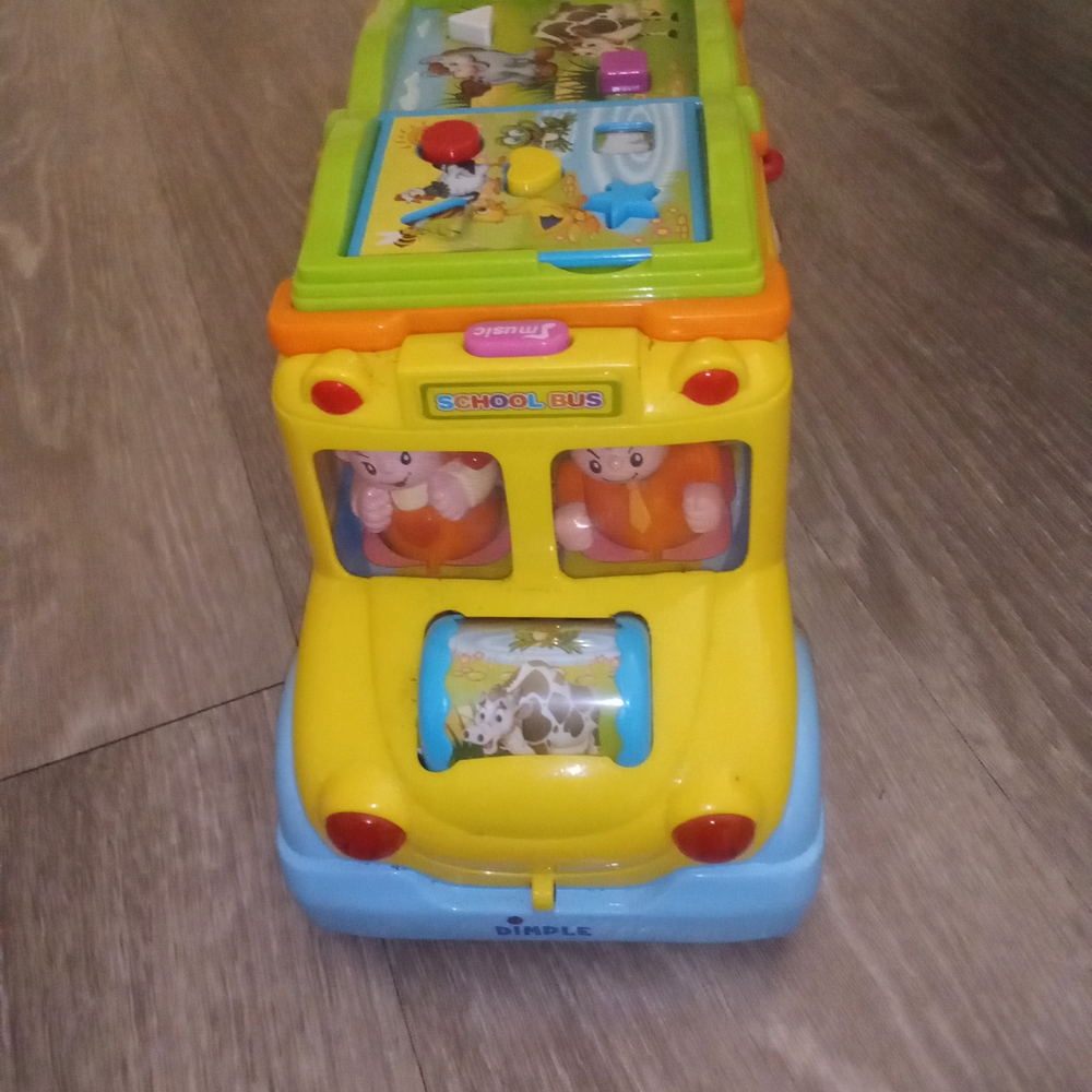 Fisher-Price Yellow and Blue Little People Vehicle